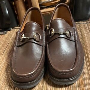 Gucci 955 Horsebit Loafers - 7.5 US